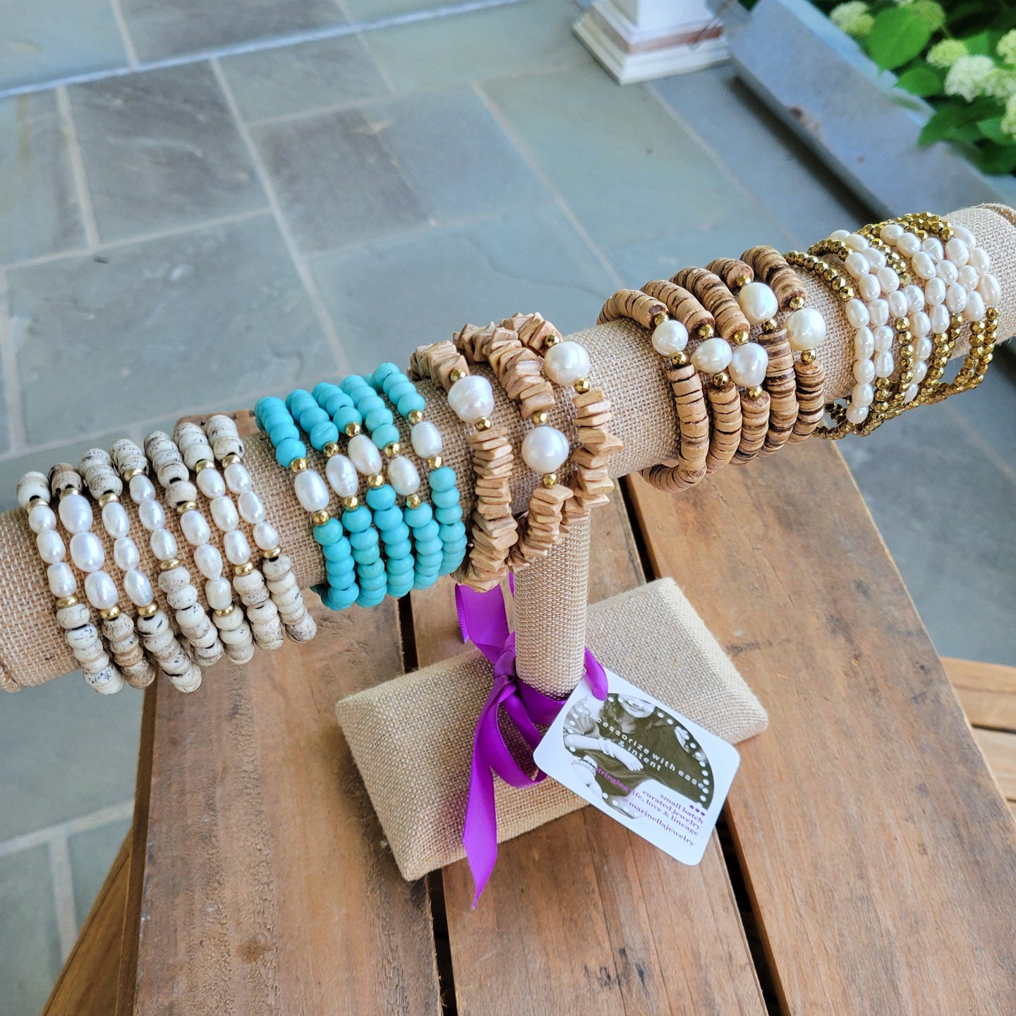 coastal collection stretch bracelets