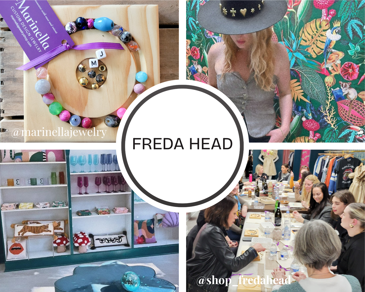 Create Your Own Bracelet Workshop at Freda Head Boutique