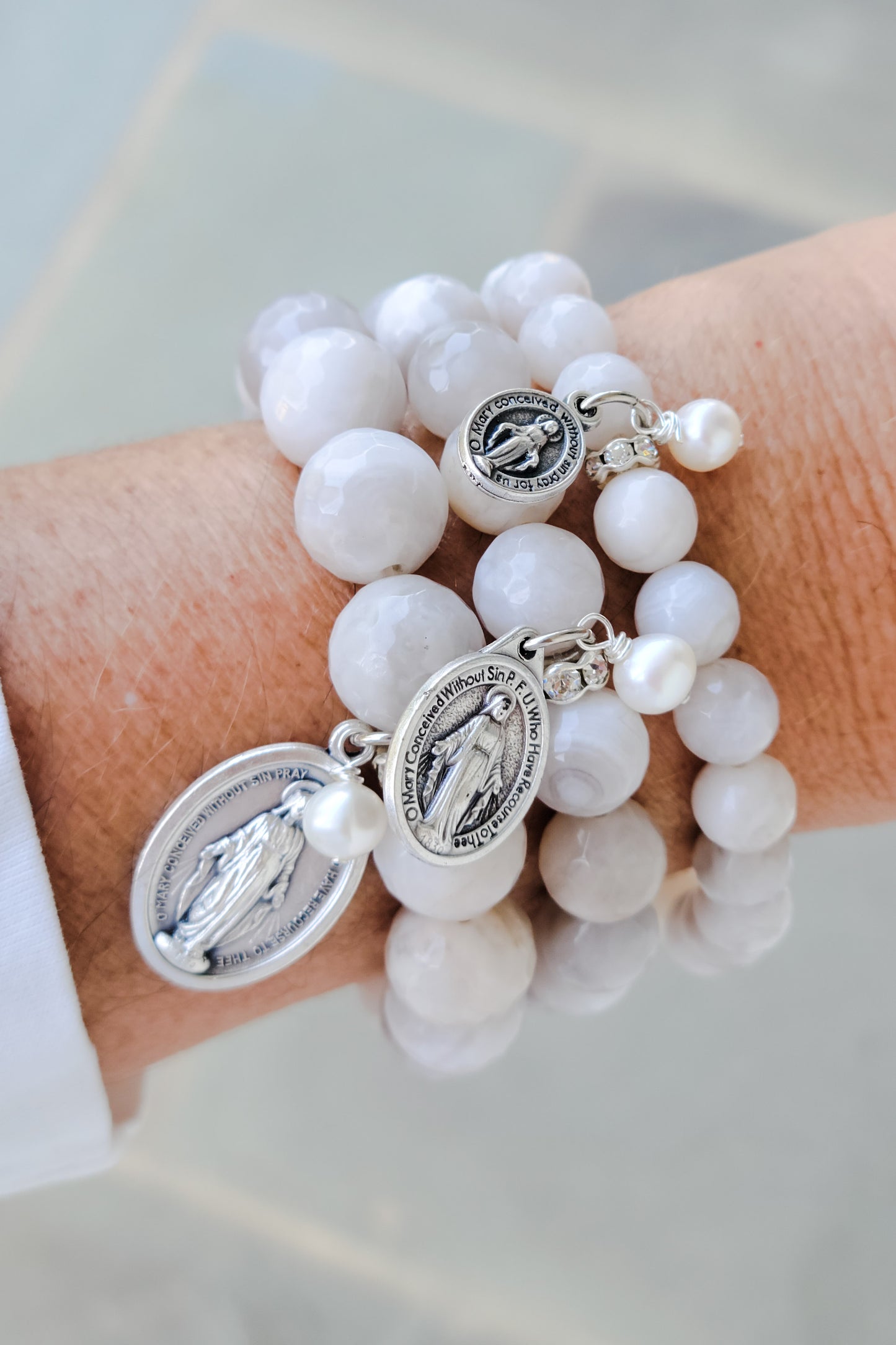 Miraculous Mary - Freshwater Pearls