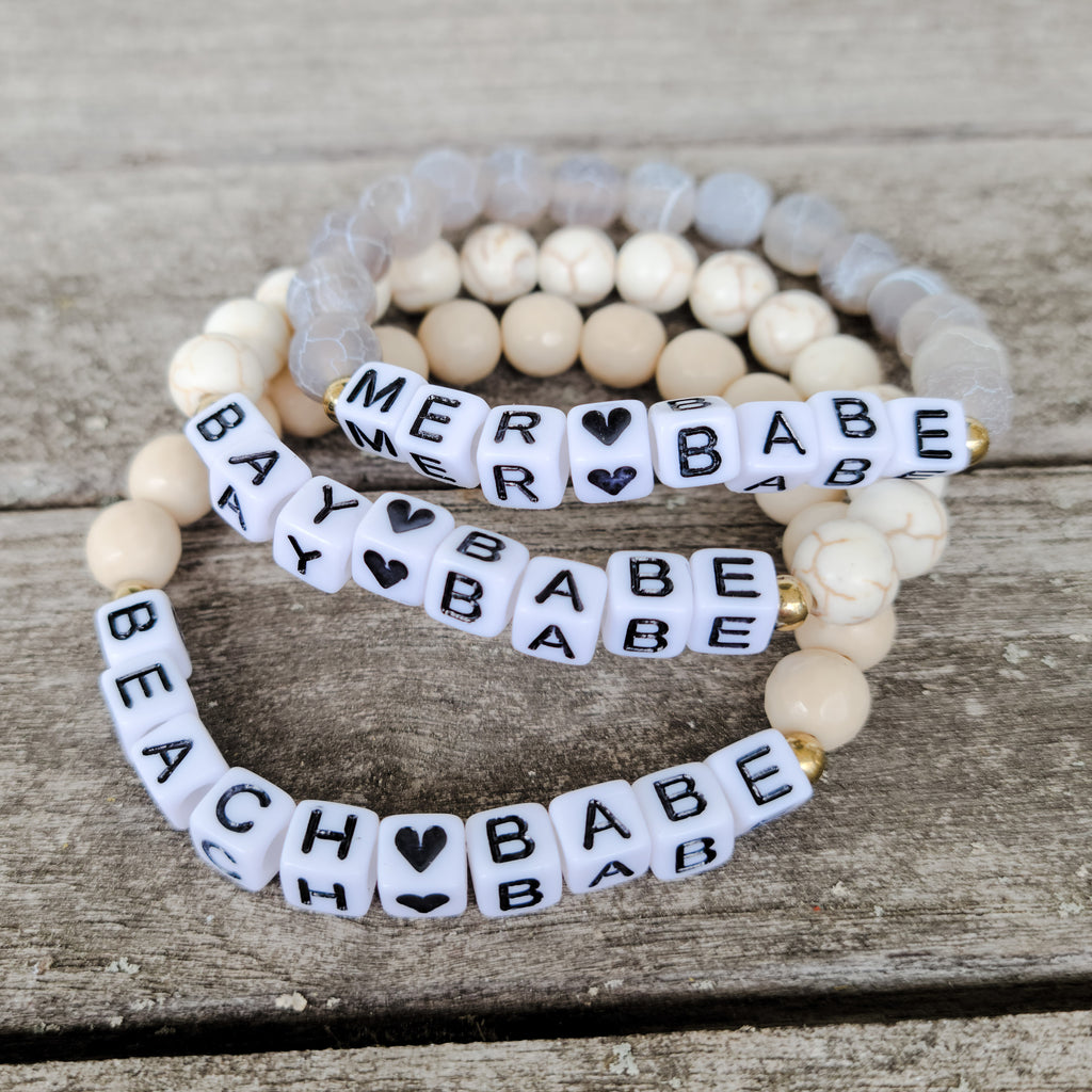 DYTTDG Inspirational Bracelets Message Funny Jewelry With Wood Beads For  Birthday Gifts Valentine's Day Gifts for Women Girls Girlfriends Fashion  Jewelry - Walmart.com