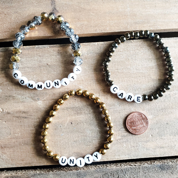 { CARE COMMUNITY UNITY }