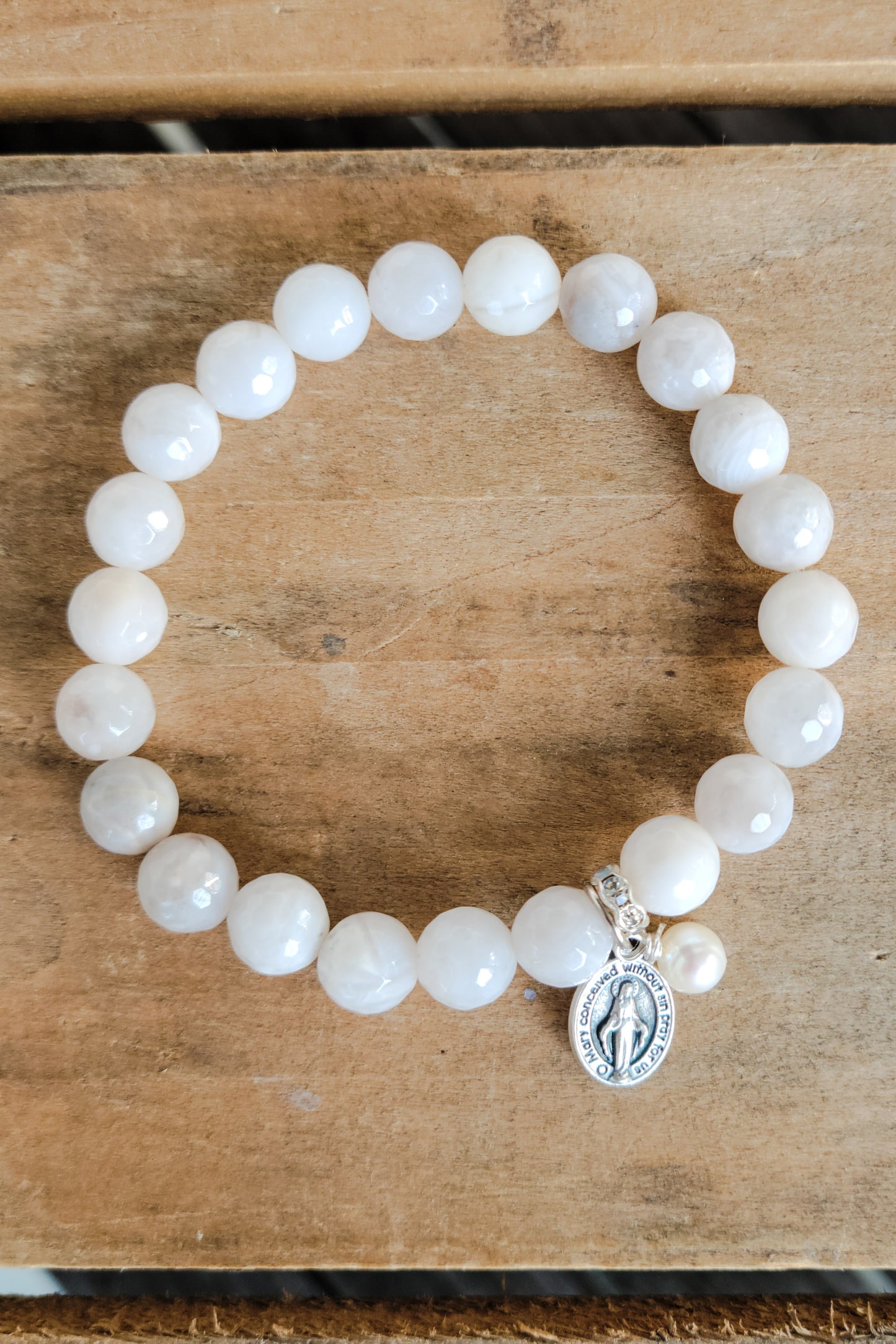 Miraculous Mary - Freshwater Pearls