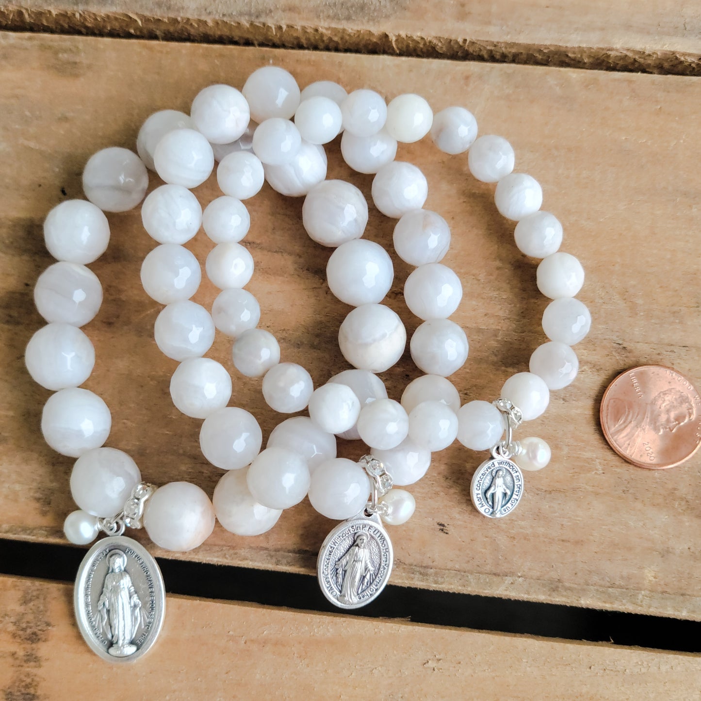 Miraculous Mary - Freshwater Pearls