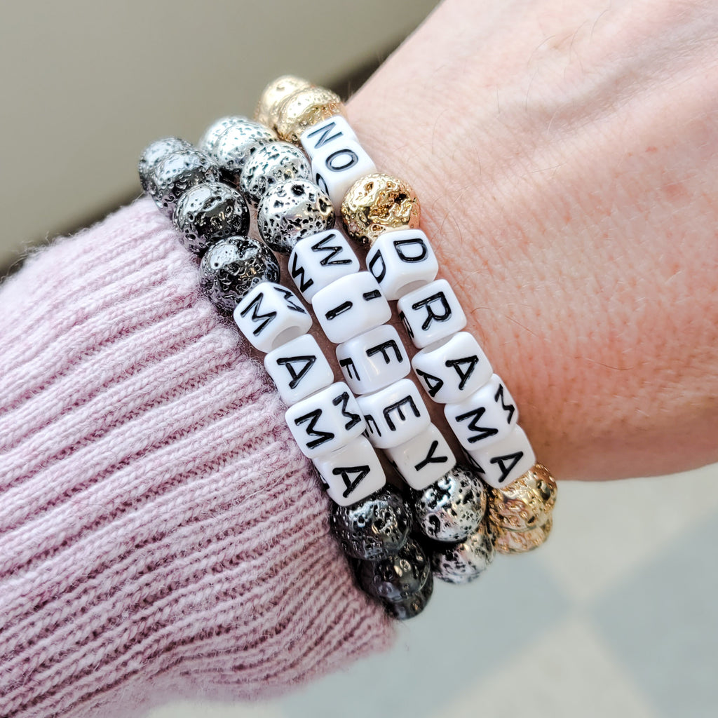 Message Bracelets { Wifey }